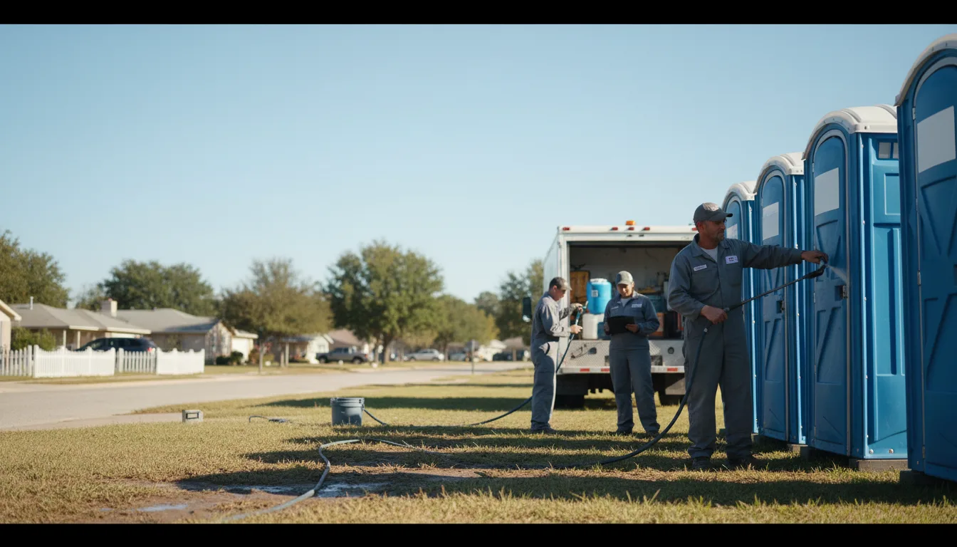 Long-Term Portable Toilet Rental in Houston, PA near me